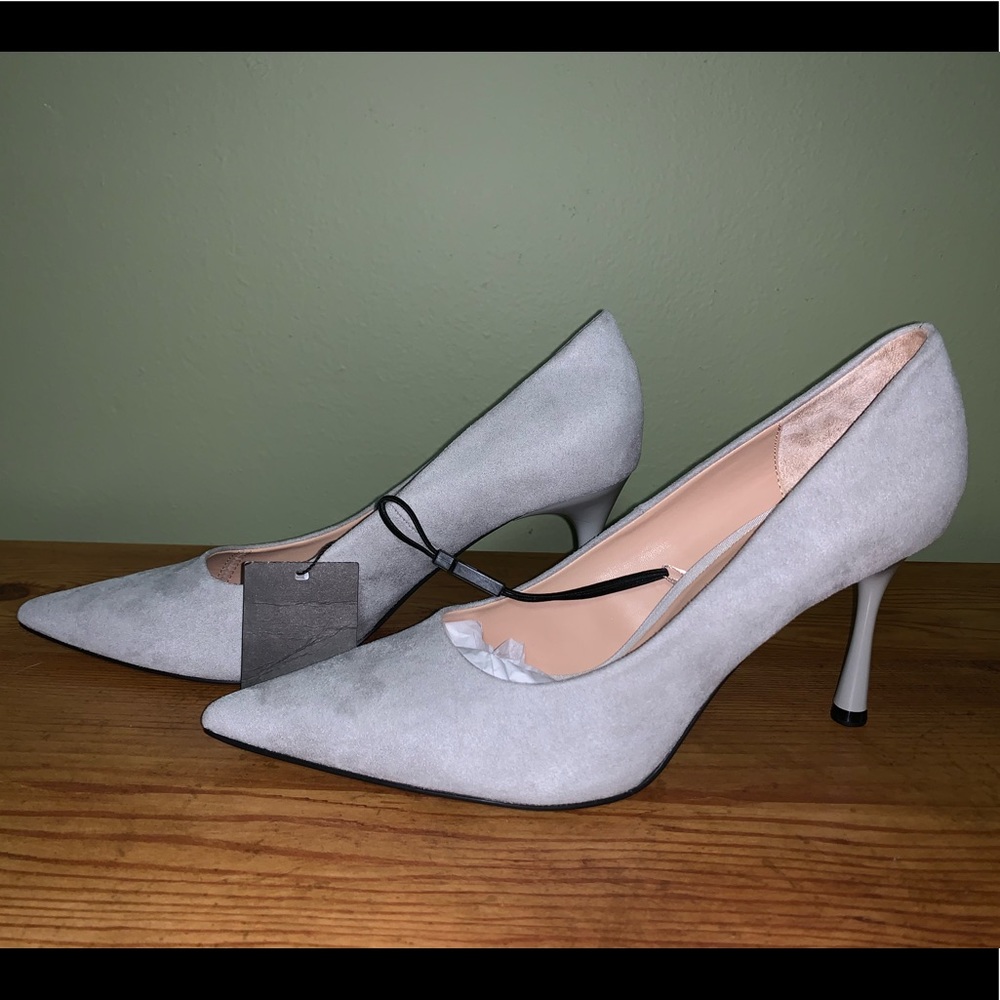 Zara Suede Heels